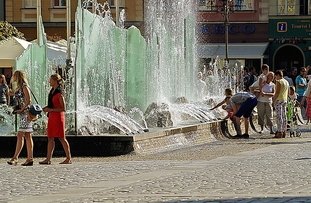Widowiskowa fontanna wrocławska
