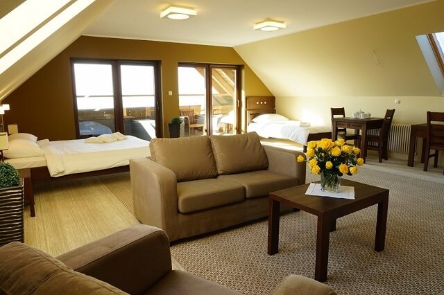 luksusowy apartament w hotelu