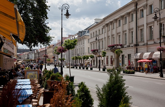 Ulica Nowy Świat Warszawa