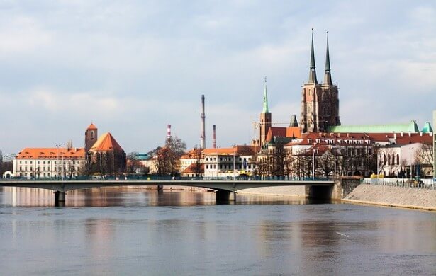 panorama wrocławia